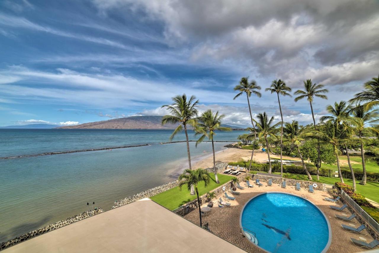 Beachfront Kihei Sanctuary With Lanai And Ocean Views! מראה חיצוני תמונה