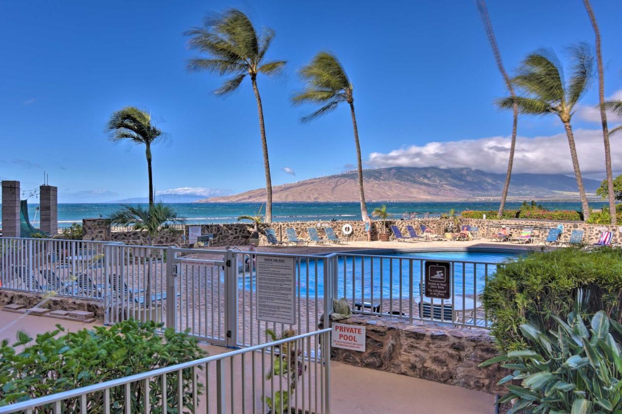 Beachfront Kihei Sanctuary With Lanai And Ocean Views! מראה חיצוני תמונה