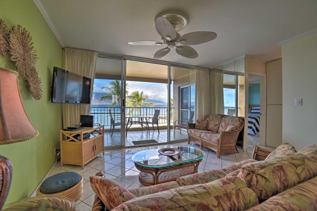 Beachfront Kihei Sanctuary With Lanai And Ocean Views! מראה חיצוני תמונה