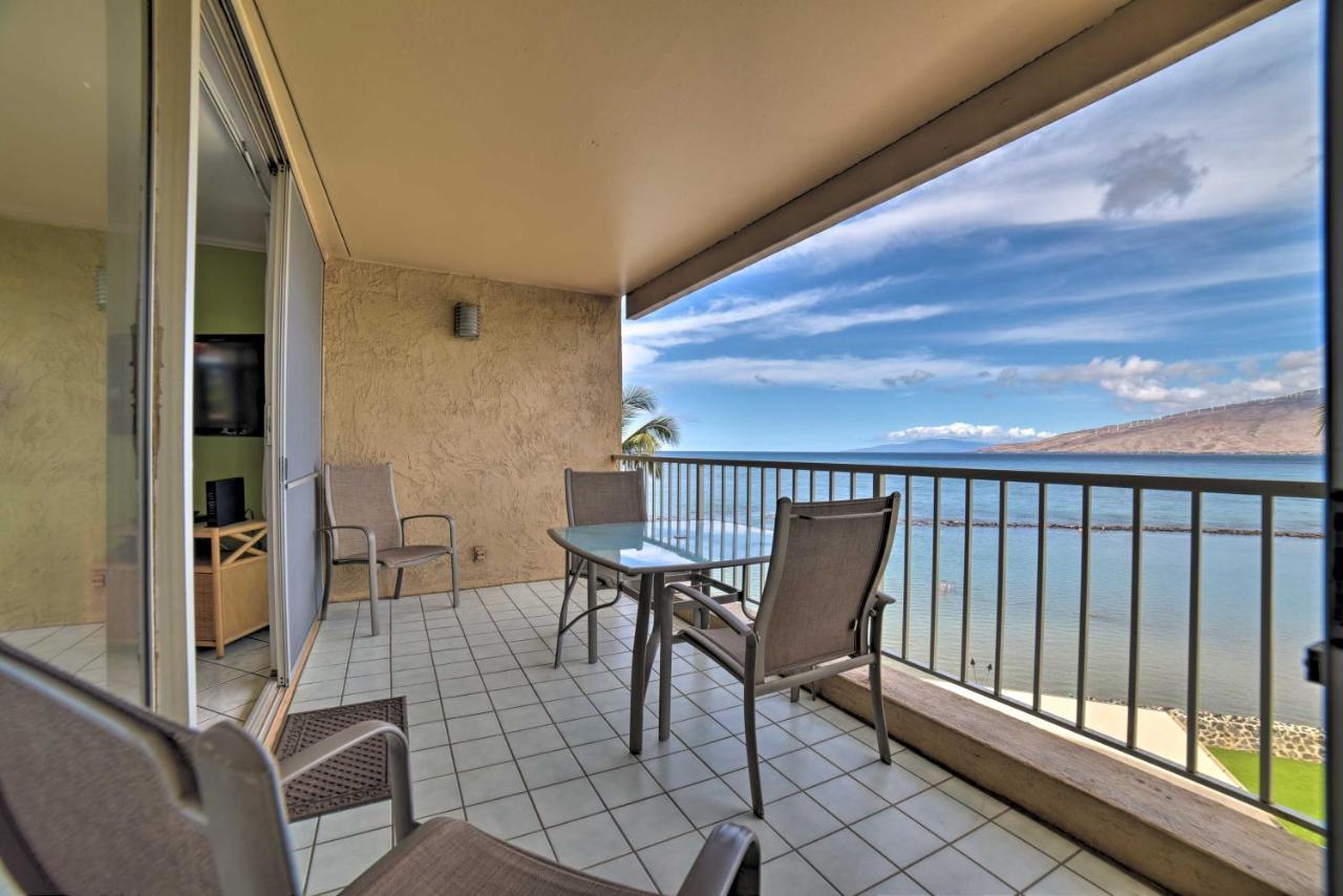 Beachfront Kihei Sanctuary With Lanai And Ocean Views! מראה חיצוני תמונה