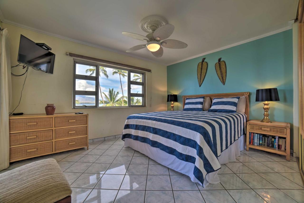 Beachfront Kihei Sanctuary With Lanai And Ocean Views! מראה חיצוני תמונה